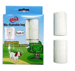 Bio-Flushable Dog Waste Bag