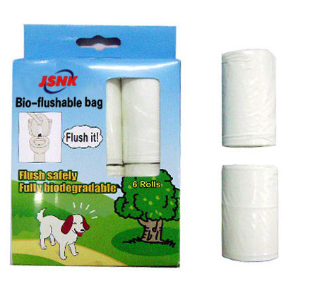Bio-Flushable Dog Waste Bag